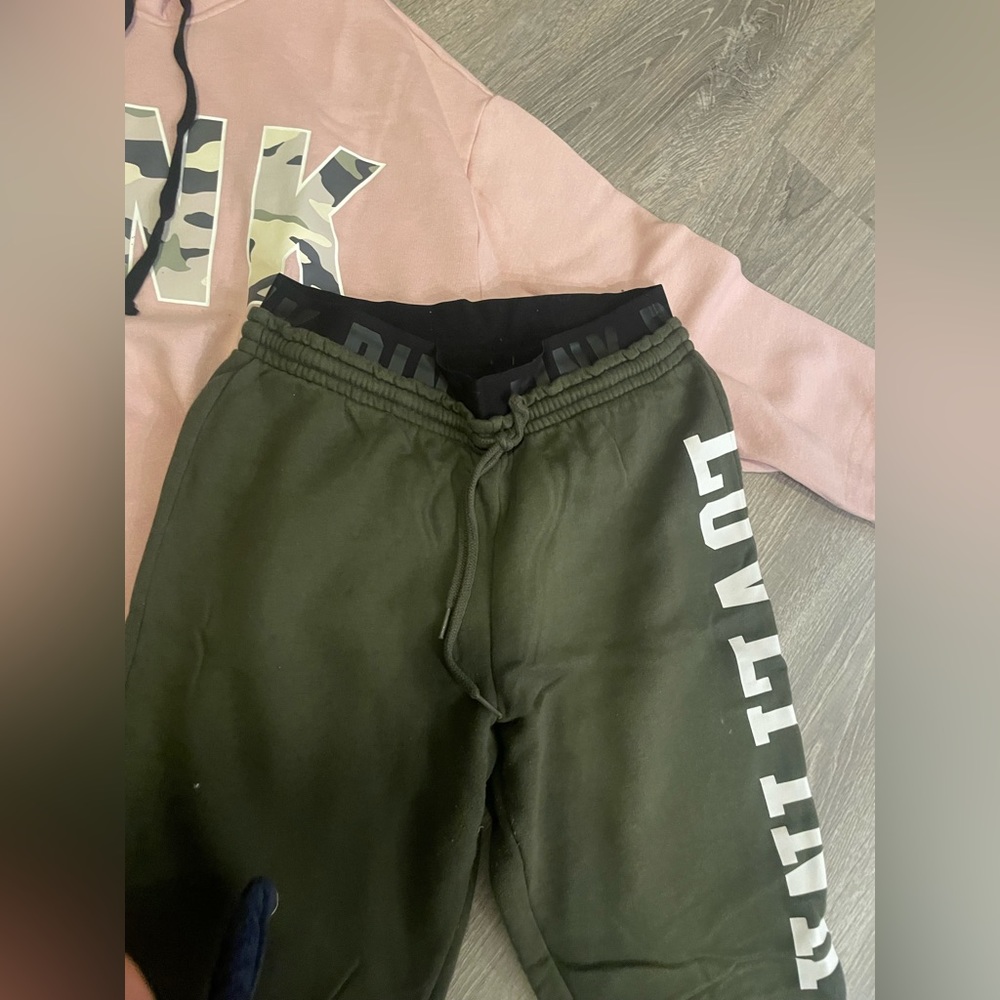 Pink sweats set